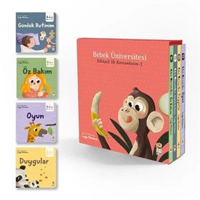 Bebek Üniversitesi Hikayeli İlk Kavramlarım 3 Sincap Kitap