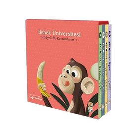 Bebek Üniversitesi Hikayeli İlk Kavramlarım 3 Sincap Kitap