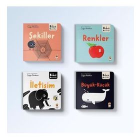 Bebek Üniversitesi Hikayeli İlk Kavramlarım 4 Kitap Set - Sincap Kitap Yayınları