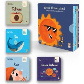 Bebek Üniversitesi Hikayeli İlk Kavramlarım 4 Sincap Kitap