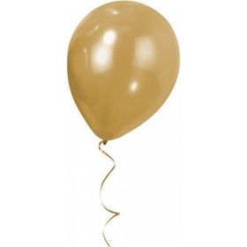 Bebekparti Metalik 10 Adet Altın Balon