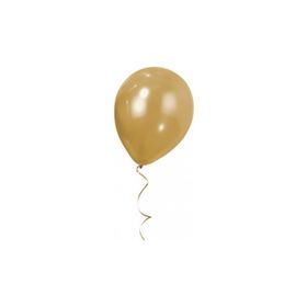 Bebekparti Metalik 10 Adet Altın Balon