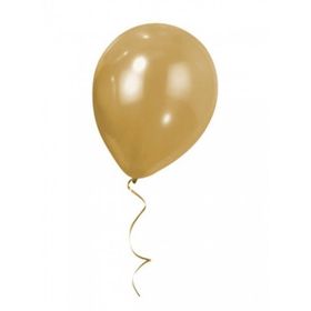 Bebekparti Metalik 10 Adet Altın Balon