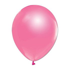 Bebekparti Metalik 10 Adet Pembe Balon