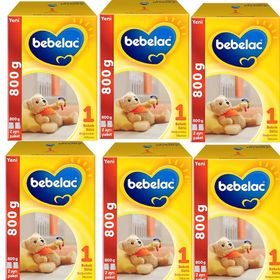 Bebelac 1 0-6 Ay 6x800 gr Bebek Sütü
