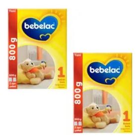 Bebelac 1 2x800 gr Devam Sütü