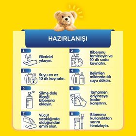 Bebelac 4 1+ Yaş 900 gr Bebek Devam Sütü
