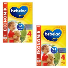 Bebelac 4 2x800 gr Bebek Devam Sütü