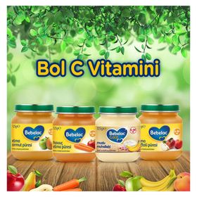 Bebelac 4-36 Ay 125 gr Havuç Elma Kavanoz Maması