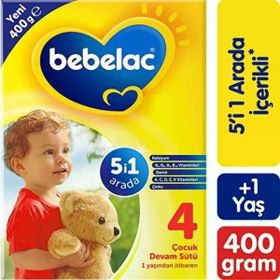Bebelac 400 gr 4 Devam Sütü