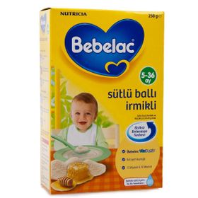 Bebelac 5-36 Ay 250 gr Sütlü Ballı İrmikli Maması