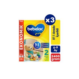 Bebelac 800 gr 2 Devam Sütü