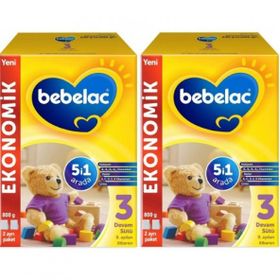 Bebelac 800 gr 2 Kutu 3 Bebek Devam Sütü