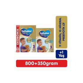 Bebelac Gold 3 800 gr + 350 gr Çocuk Devam Sütü