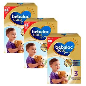 Bebelac Gold 3 9+ Ay 3x900 gr Devam Sütü
