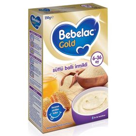Bebelac Gold Sütlü Ballı İrmikli 250 gr Kaşık Maması