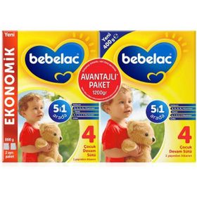 Bebelac No:4 800+400 gr Devam Sütü
