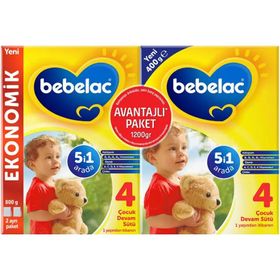 Bebelac No:4 800+400 gr Devam Sütü