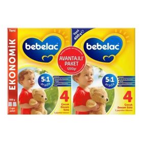 Bebelac No:4 800+400 gr Devam Sütü