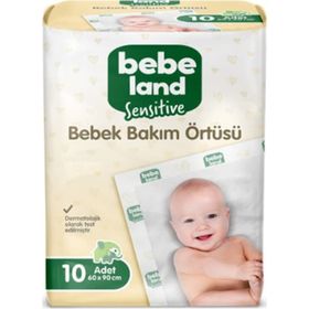 Bebeland 10 Adet Bebek Bakım Örtüsü