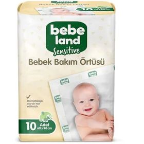 Bebeland 10 Adet Bebek Bakım Örtüsü