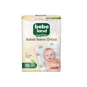 Bebeland 10 Adet Bebek Bakım Örtüsü