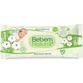 Bebem Natural 90'lı Islak Havlu Mendil (6 adet)
