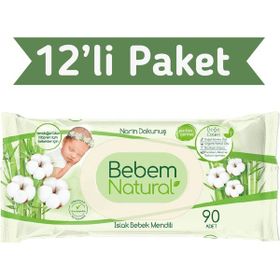 Bebem Natural 90'lı Islak Havlu Mendil (6 adet)