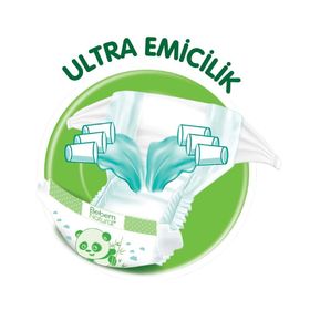 Bebem Natural No:1 Yenidoğan 480 Adet Bebek Bezi