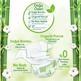 Bebem Natural No:4 Maxi Bebek Bezi