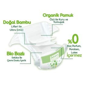Bebem Natural No:5 Junior 360 Adet Bebek Bezi