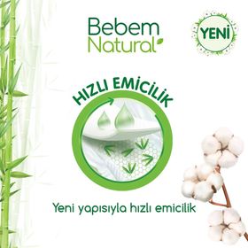Bebem Natural No:5 Junior 400 Adet Bebek Bezi