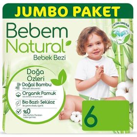 Bebem Natural No:6 XLarge Bebek Bezi