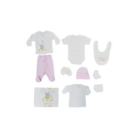 Bebengo 3921 Pembe 0 Ay 10'lu Bebek Hastane Çıkış Seti