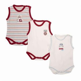 Bebepan 1462 6-9 Ay Racing 3Lü Atlet Body Çizgili