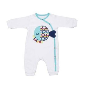 Bebepan 1718 0 - 3 Ay Mr.Fish Patiksiz Bebek Tulum