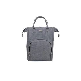 Bebex Light Grey Açık Gri Bag-Z Organizatör Anne Bebek Bakım Termal Sırt Çantası