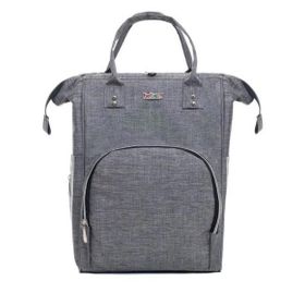 Bebex Light Grey Açık Gri Bag-Z Organizatör Anne Bebek Bakım Termal Sırt Çantası