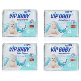 Bebiko Vip Baby Active Soft No:4 Maxi 128 Adet Bebek Bezi