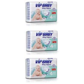 Bebiko Vip Baby Active Soft No:4 Maxi 96 Adet Bebek Bezi