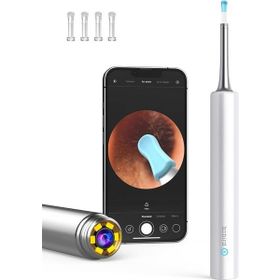 Bebird T5 3 MP 3.5 mm Beyaz Şarjlı Wifi Görüntülü Kulak Temizleyici