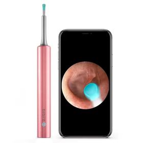 Bebird T5 3 MP 3.5 mm Pembe Şarjlı Wifi Görüntülü Kulak Temizleyici