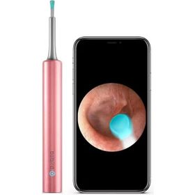 Bebird T5 3 MP 3.5 mm Pembe Şarjlı Wifi Görüntülü Kulak Temizleyici