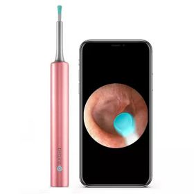 Bebird T5 3 MP 3.5 mm Pembe Şarjlı Wifi Görüntülü Kulak Temizleyici