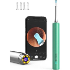 Bebird T5 3 MP 3.5 mm Yeşil Şarjlı Wifi Görüntülü Kulak Temizleyici