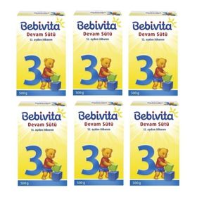 Bebivita 3 6x500 gr Bebek Sütü