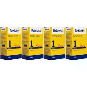 Bebivita No: 1 0-6 Ay Doğumdan İtibaren 4x400 gr Bebek Sütü