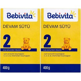 Bebivita No: 2 6-12 Ay 2x400 gr Bebek Sütü