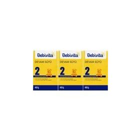 Bebivita No: 2 6-12 Ay 3x400 gr Bebek Sütü