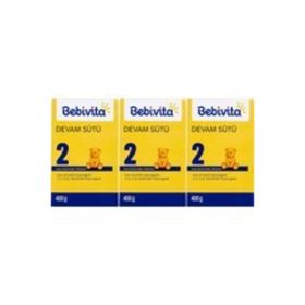 Bebivita No: 2 6-12 Ay 3x400 gr Bebek Sütü